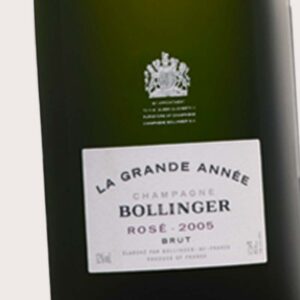 BOLLINGER – Grande Année Rosé 2005 Bouteille 75cl