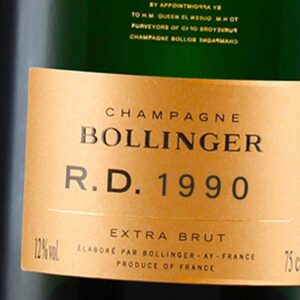 BOLLINGER – R.D 1990 Bouteille 75cl