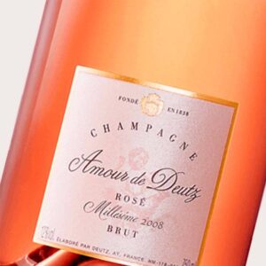 Champagne DEUTZ Amour Rosé 2008 Bouteille 75cl