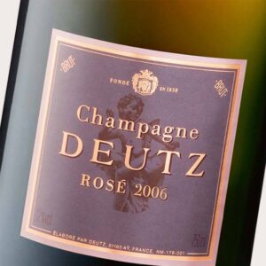 Champagne DEUTZ Rosé 2006 Bouteille 75cl